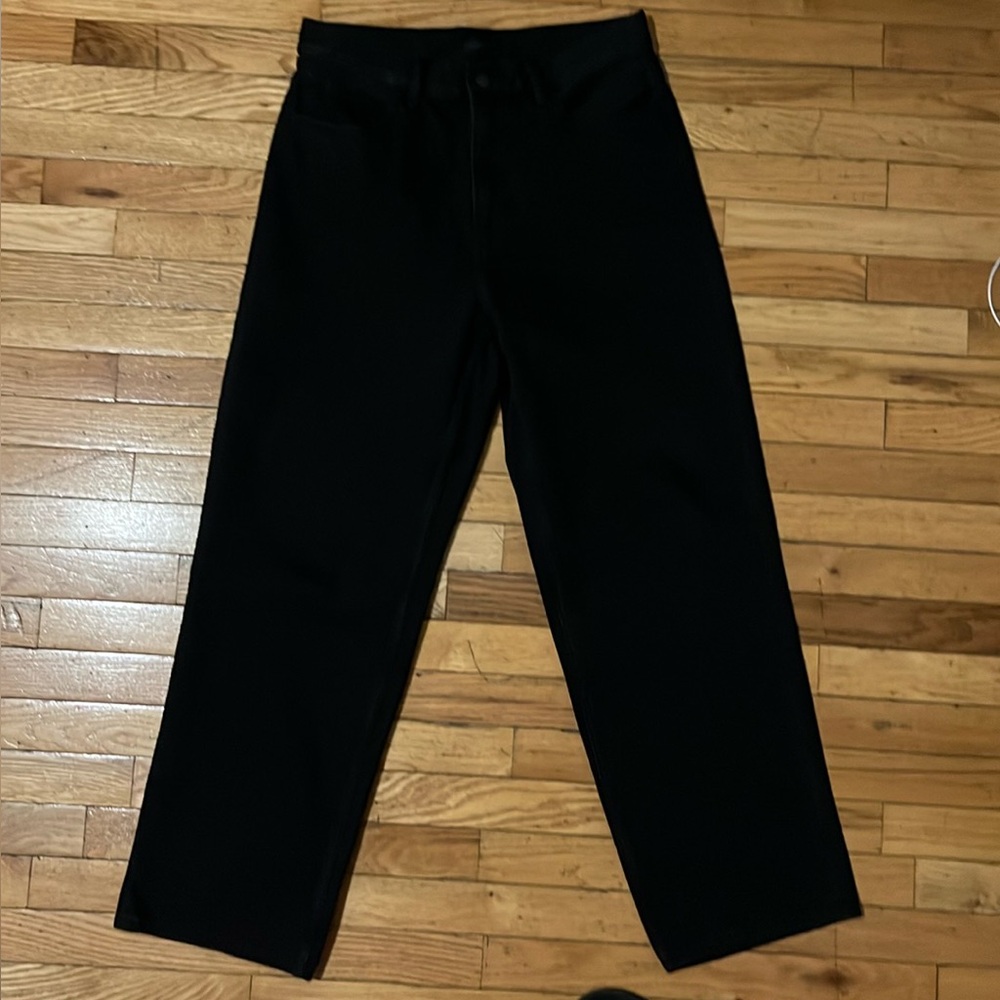 Uniqlo wide fit straight jeans